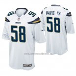 Camiseta NFL Game Los Angeles Chargers Thomas Davis Sr Blanco