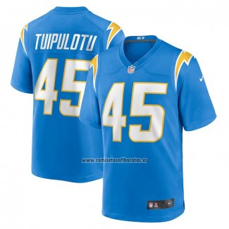 Camiseta NFL Game Los Angeles Chargers Tuli Tuipulotu Azul