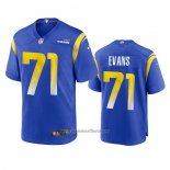 Camiseta NFL Game Los Angeles Rams Bobby Evans 2020 Azul
