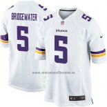 Camiseta NFL Game Minnesota Vikings Briogewater Blanco