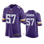 Camiseta NFL Game Minnesota Vikings D.j. Wonnum Violeta