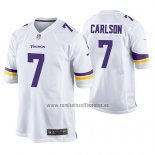 Camiseta NFL Game Minnesota Vikings Daniel Carlson Blanco