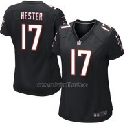 Camiseta NFL Game Mujer Atlanta Falcons Hester Negro