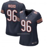 Camiseta NFL Game Mujer Chicago Bears Akiem Hicks Azul