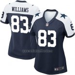 Camiseta NFL Game Mujer Dallas Cowboys Williams Azul Blanco