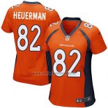 Camiseta NFL Game Mujer Denver Broncos Heuerman Naranja