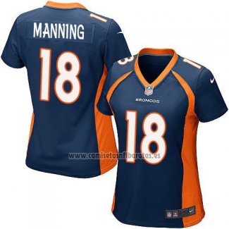 Camiseta NFL Game Mujer Denver Broncos Manning Naranja