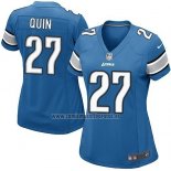 Camiseta NFL Game Mujer Detroit Lions Quin Azul