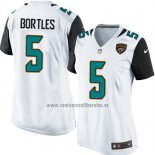 Camiseta NFL Game Mujer Jacksonville Jaguars Bortles Blanco