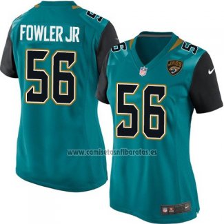 Camiseta NFL Game Mujer Jacksonville Jaguars Fowler Jr Azul