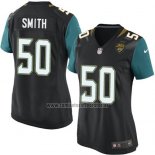 Camiseta NFL Game Mujer Jacksonville Jaguars Smith Negro