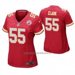 Camiseta NFL Game Mujer Kansas City Chiefs Frank Clark Rojo
