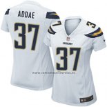 Camiseta NFL Game Mujer Los Angeles Chargers Addae Blanco