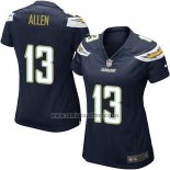Camiseta NFL Game Mujer Los Angeles Chargers Allen Negro