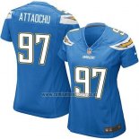 Camiseta NFL Game Mujer Los Angeles Chargers Attaochu Azul