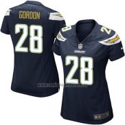 Camiseta NFL Game Mujer Los Angeles Chargers Gordon Negro