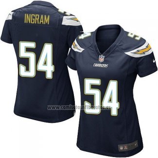 Camiseta NFL Game Mujer Los Angeles Chargers Ingram Negro