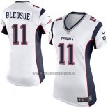 Camiseta NFL Game Mujer New England Patriots Bledsoe Blanco