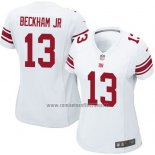 Camiseta NFL Game Mujer New York Giants Beckham Jr Blanco