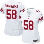 Camiseta NFL Game Mujer New York Giants Odighizuwa Blanco