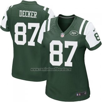 Camiseta NFL Game Mujer New York Jets Decker Verde
