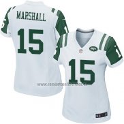Camiseta NFL Game Mujer New York Jets Marshall Blanco