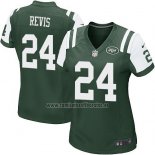 Camiseta NFL Game Mujer New York Jets Revis Verde