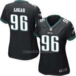 Camiseta NFL Game Mujer Philadelphia Eagles Logan Negro
