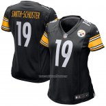 Camiseta NFL Game Mujer Pittsburgh Steelers Juju Smith-Schuster Negro