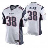 Camiseta NFL Game New England Patriots Brandon Bolden Blanco