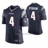 Camiseta NFL Game New England Patriots Jarrett Stidham Azul