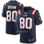 Camiseta NFL Game New England Patriots Troy Brown Retired Azul