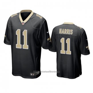 Camiseta NFL Game New Orleans Saints Deonte Harris Negro