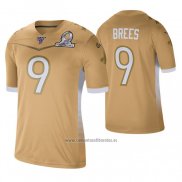 Camiseta NFL Game New Orleans Saints Drew Brees 2020 NFC Pro Bowl Oro