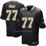 Camiseta NFL Game New Orleans Saints Roaf Negro