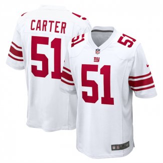 Camiseta NFL Game New York Giants Abdul Carter Blanco