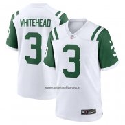 Camiseta NFL Game New York Jets Jordan Whitehead Classic Alterno Blanco