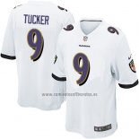 Camiseta NFL Game Nino Baltimore Ravens Tucker Blanco