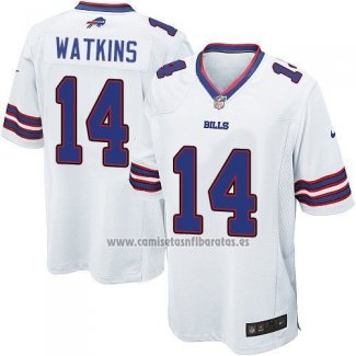 Camiseta NFL Game Nino Buffalo Bills Watkins Blanco