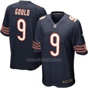 Camiseta NFL Game Nino Chicago Bears Gould Blanco Negro