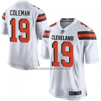 Camiseta NFL Game Nino Cleveland Browns Coleman Blanco