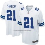 Camiseta NFL Game Nino Dallas Cowboys Sanders Blanco