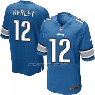 Camiseta NFL Game Nino Detroit Lions Kerley Azul