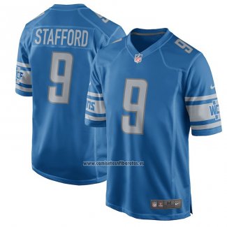 Camiseta NFL Game Nino Detroit Lions Matthew Stafford 2017 Azul