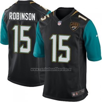 Camiseta NFL Game Nino Jacksonville Jaguars Robinson Negro