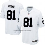 Camiseta NFL Game Nino Las Vegas Raiders Brown Blanco