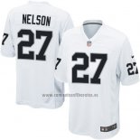 Camiseta NFL Game Nino Las Vegas Raiders Nelson Blanco