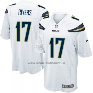 Camiseta NFL Game Nino Los Angeles Chargers Rivers Blanco