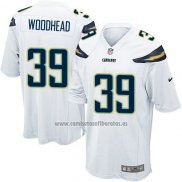 Camiseta NFL Game Nino Los Angeles Chargers Woodhead Blanco