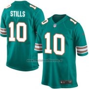 Camiseta NFL Game Nino Miami Dolphins Stills Verde Oscuro